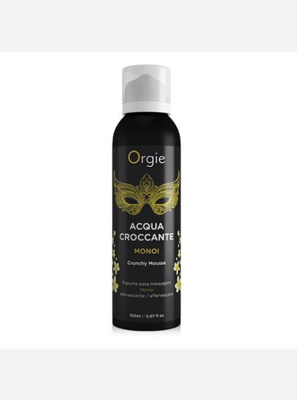 Шипучая пенка для массажа Orgie Acqua Crocante, моной Шипучая увлажняющая пенка для массажа