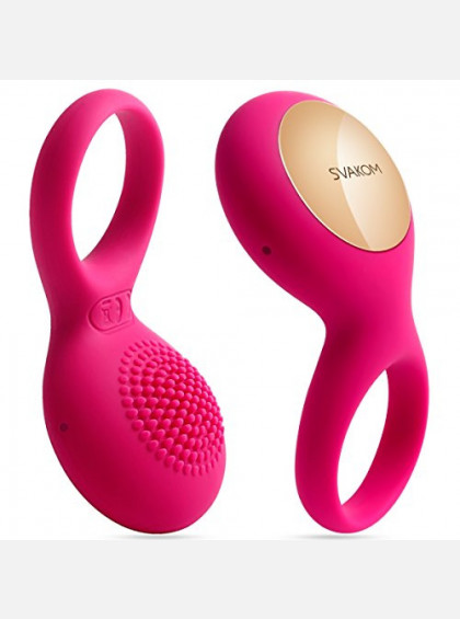 Купить Эрекционное для пар Виброкольцо Tyler SVAKOM, pink Купить Эрекционное для пар Виброкольцо Tyler SVAKOM, pink