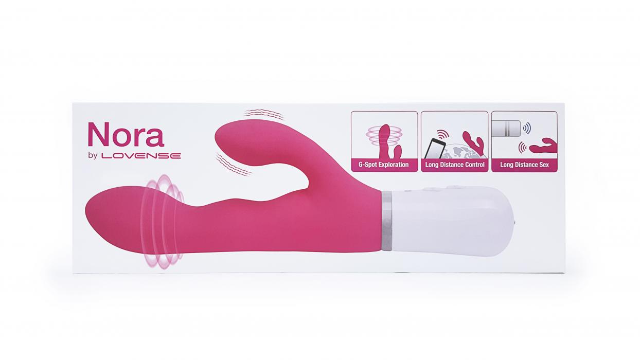 Вибратор кролик Nora by Lovense The Original Bluetooth Rabbit Vibrator Вибратор кролик Nora by Lovense The Original Bluetooth Rabbit Vibrator