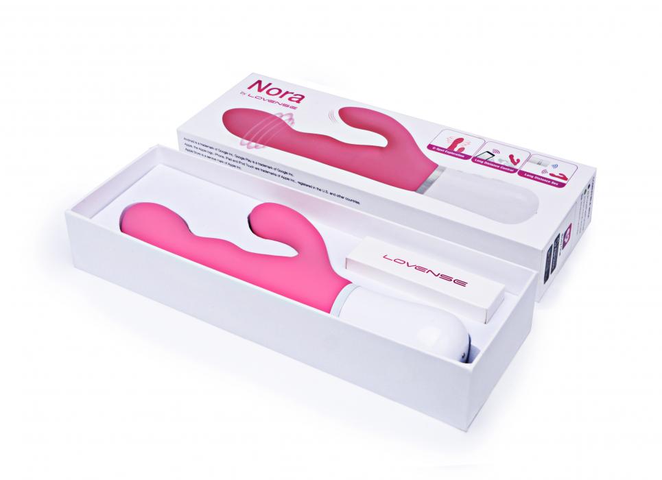 Вибратор кролик Nora by Lovense The Original Bluetooth Rabbit Vibrator Вибратор кролик Nora by Lovense The Original Bluetooth Rabbit Vibrator