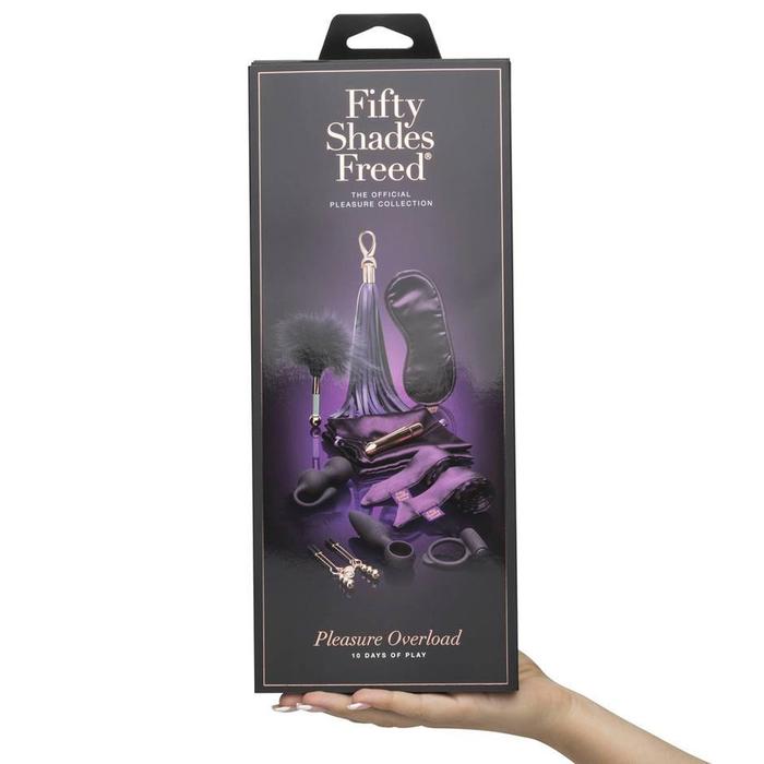 Сексуальный адвент-календарь НА ВЕРШИНЕ БЛАЖЕНСТВА - 10 ДНЕЙ ИГРЫ. Fifty Shades Freed (Великобритания) набор 50 оттенков