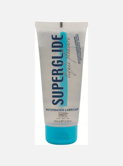 Смазка на водной основе HOT SUPERGLIDE 100мл гель смазка лубрикант на водной основе, 100мл