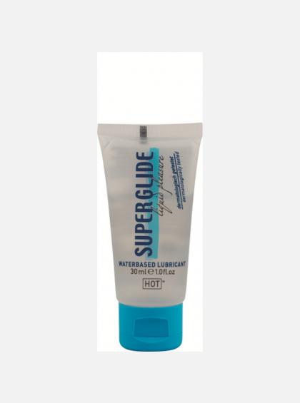 Смазка на водной основе HOT SUPERGLIDE, 30мл гель смазка лубрикант на водной основе, 30мл
