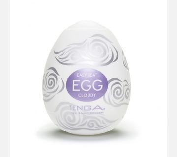 Яйцо-мастурбатор Egg Cloudy от Tenga, одноразовое