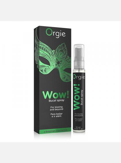 Спрей для орального секса WOW! Orgie с возбуждающим эффектом прохлады Спрей для орального секса WOW! Orgie с возбуждающим эффектом прохлады