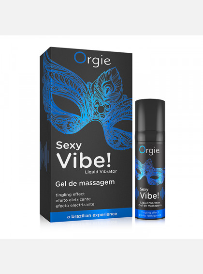 Жидкий вибратор для интимных зон Orgie Sexy Vibe Liquid Vibrator Жидкий вибратор для интимных зон, Orgie