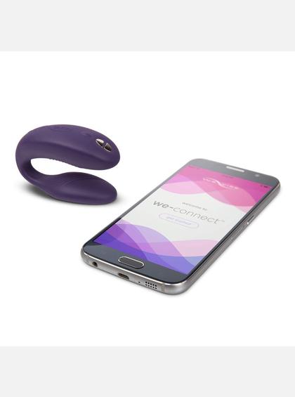 Инновационный смарт вибратор для пары - We Vibe Sync, ФИОЛЕТОВЫЙ Инновационный смарт вибратор для пары - We Vibe Sync, ФИОЛЕТОВЫЙ