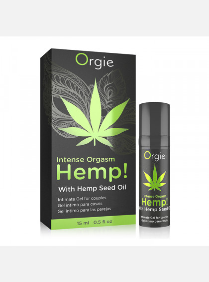 Оргазм гель Orgie Intense Orgasm Hemp! с маслом каннабиса Оргазм гель Orgie Intense Orgasm Hemp! с маслом каннабиса