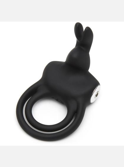 Эрекционное кольцо с вибрацией и ушками Happy Rabbit Эрекционное кольцо с вибрацией и ушками Happy Rabbit