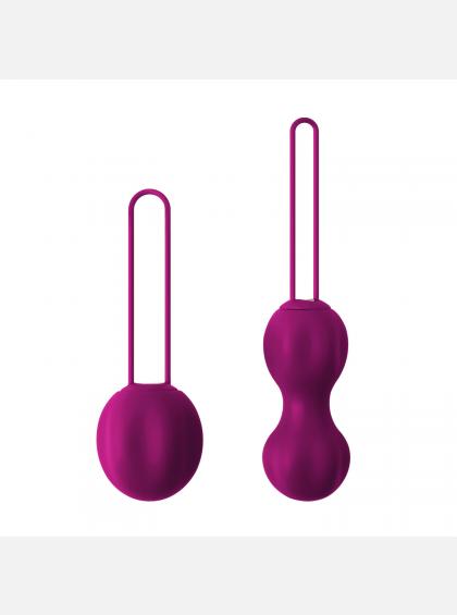Вагинальные шарики IntiMate NomiTang, цвет фиолетовый Вагинальные шарики IntiMate NomiTang, цвет фиолетовый